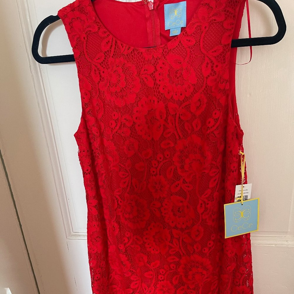 CeCe Red Dress